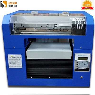 Honzhan HZ-EA3-6C A3 size Eco Solvent Flatbed Printer 330*600mm with R1390 Printhead
