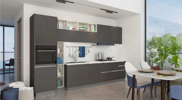 SINGLE-WALL KITCHEN CABINET