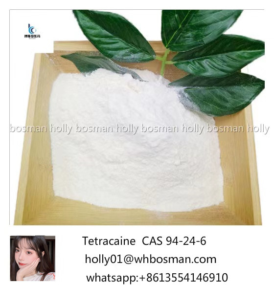 Tetracaine CAS 94-24-6 with High Quality and Purity(holly01@whbosman.com