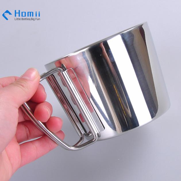 Hangzhou Homii Industry double wall coffee thermos cup set insulated flask coffee tumblers