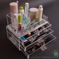 perspex cosmetics display stand