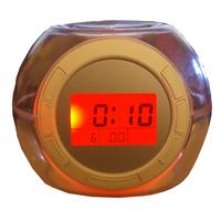 color chaging clock, alarm clock 