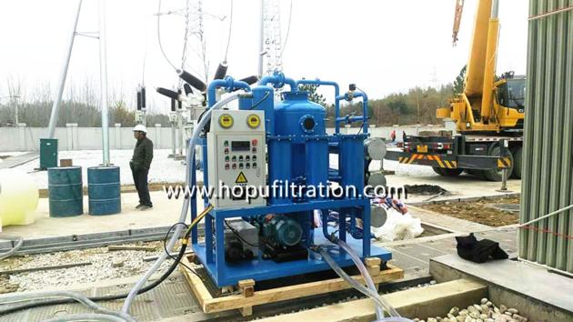 Vacuum Insulation Oil Recycling plant, degassing, Dehydration ,Oil Purification Machine, Transformer