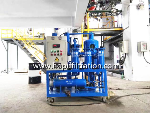 Vacuum Insulation Oil Recycling Plant Degassing