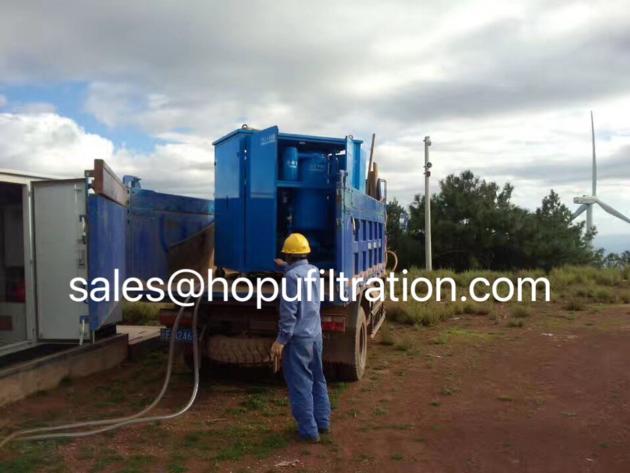 Vacuum Insulation Oil Recycling Plant Degassing