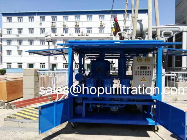 Vacuum Insulation Oil Recycling Plant Degassing