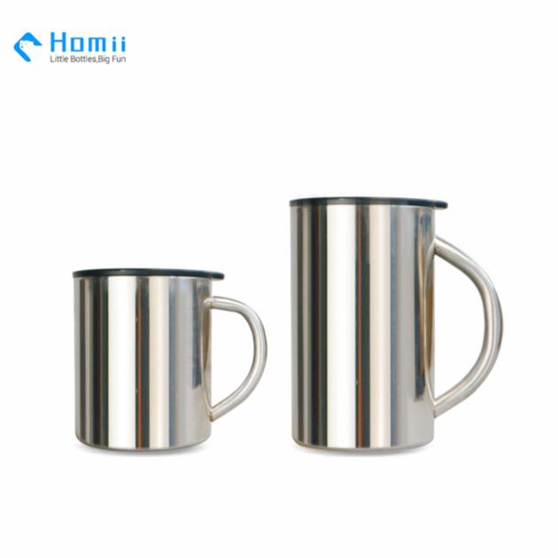 Hangzhou homii Industry 300ml 450ml double wall Stainless Steel Beer cup wine Tumblers thermos mug 