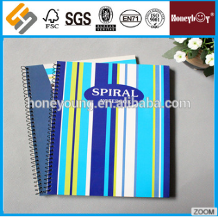 spiral notebook