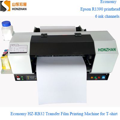 Economy HONZHAN HZ-RB32 Transfer Film Printing Machine for T-shirt Garment Fabric Textile