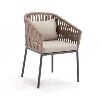 Franco Sloping Chair, Brown