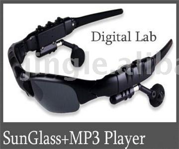 1GB Sunglasses MP3 Player Flip Up Lens