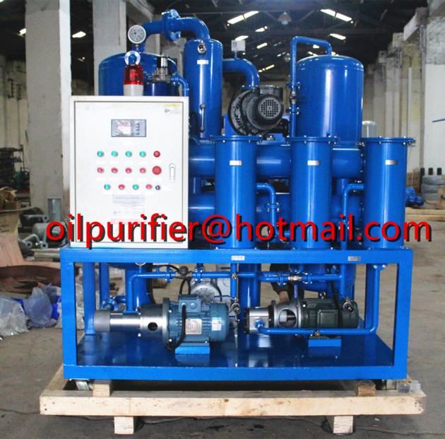Insulating Transformer Oil Regeneration Machine Oil Reclamation With High Effect Adsorbents