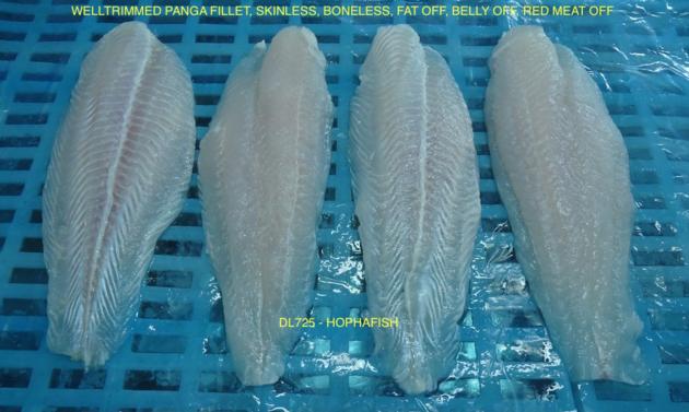 FROZEN PANGASIUS WELL-TRIMMED FILLET