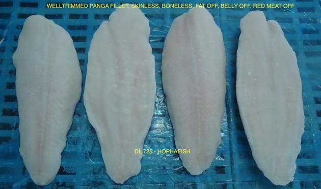 FROZEN PANGASIUS WELL TRIMMED FILLET