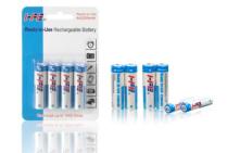 Ready-to-use rechargeable battery