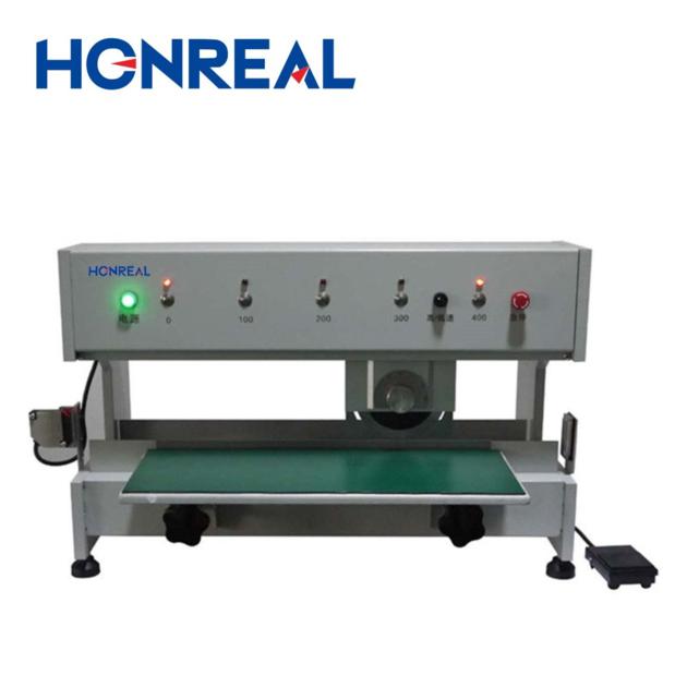 Shenzhen smt machine v cut grooving led manual homemade v cut cutting saw blade cutter machine