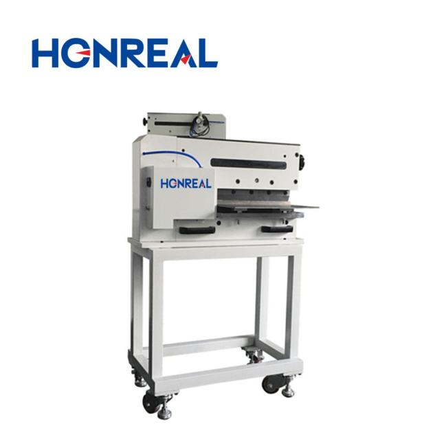 Guillotine type Aluminum FR4 Board led v cut PCB Cutting pcb board cutter depanelizer mahchine