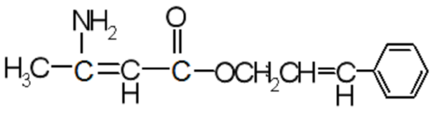 3-Aminocrotonic acid cinnamyl ester