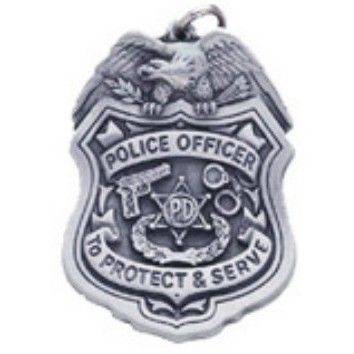 3D Police Badges Buckles Emblems Tinplates Pin