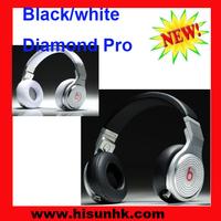 Fashion black/white monster diamond pro by beats dr dre with DHL/EMS
