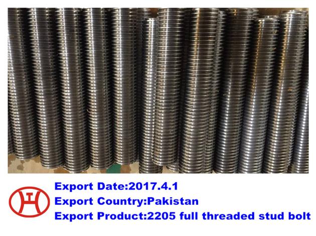 2205 full threaded stud bolt