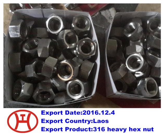 316 heavy hex nut