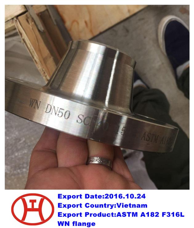 316L WN flange