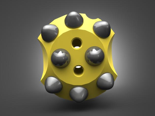 button bit