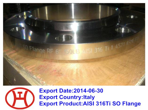 AISI 316Ti SO Flange