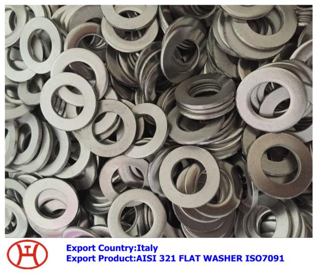 AISI 321 FLAT WASHER ISO7091