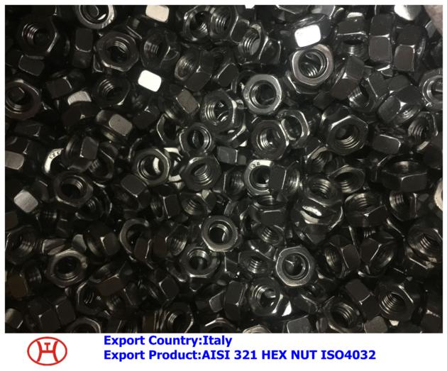 AISI 321 HEX NUT ISO4032