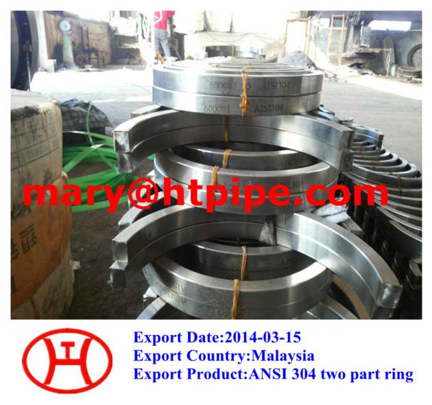 ANSI 304 Two parts Ring