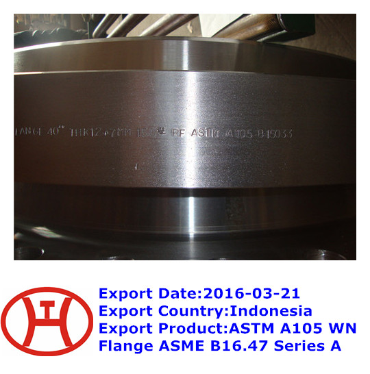 ASTM A105 WN Flange ASME B16.47 Series A