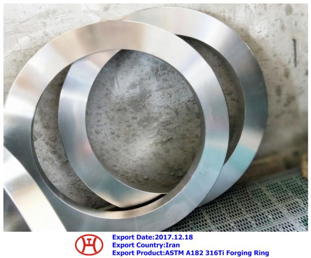 ASTM A182 316Ti Forging Ring