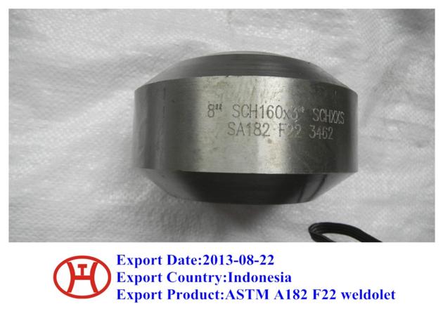 ASTM A182 F22 weldolet