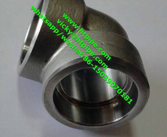 ASTM A182 F304 F316 F317 F310 F347 F321  socket-welding elbow 45® 90® ASME B16.11