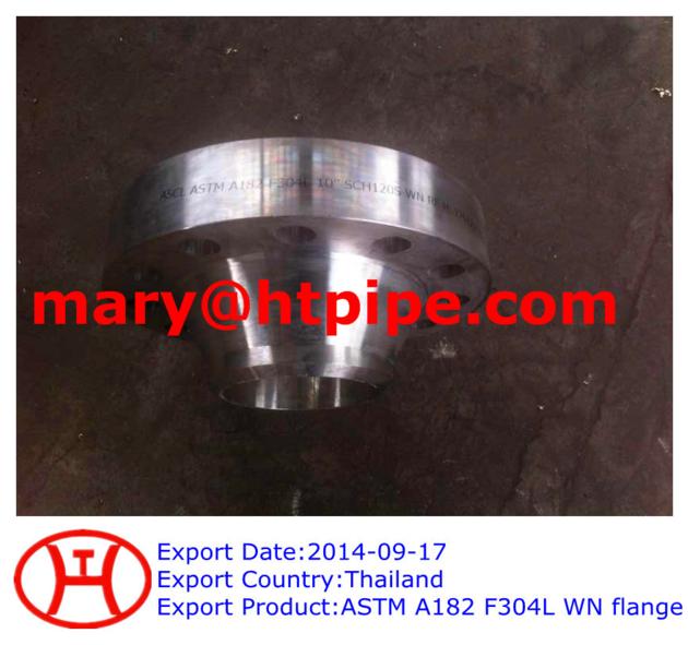 ASTM A182 F304L WN flange