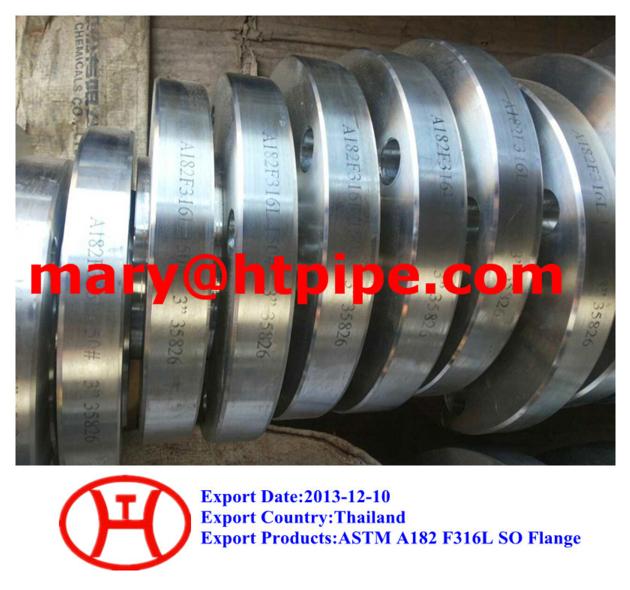 ASTM A182 F316L SO flange