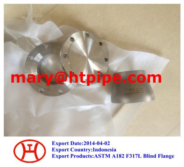 ASTM A182 F317L blind flange