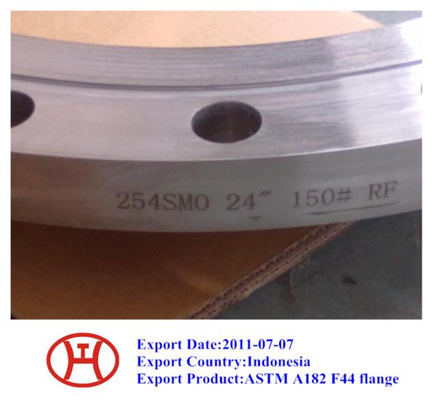 ASTM A182 F44 flange