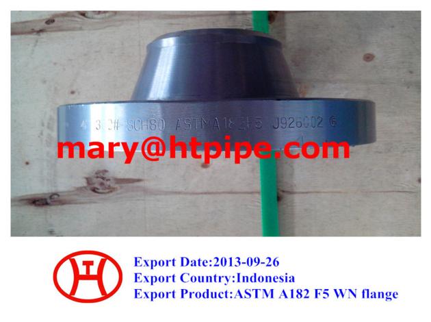 ASTM A182 F5 WN flange