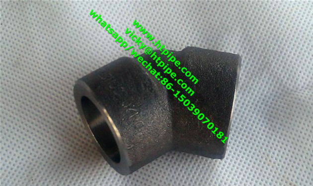 ASTM A182 F51 F53 F55 F44 F904L socket-welding elbow 45® 90® ASME B16.11