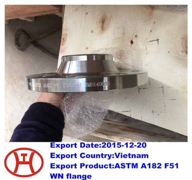 ASTM A182 F51 WN flange