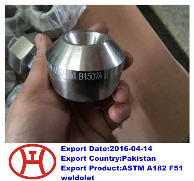 ASTM A182 F51 weldolet