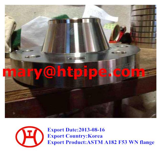 ASTM A182 F53 WN flange