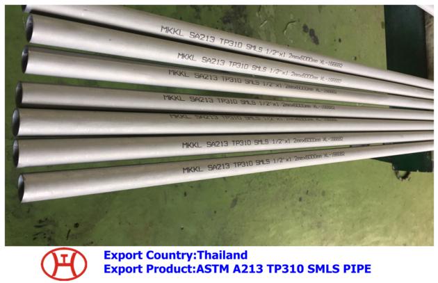ASTM A213 TP310 SMLS PIPE