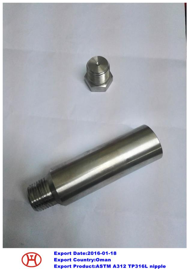 ASTM A312 TP316L nipple