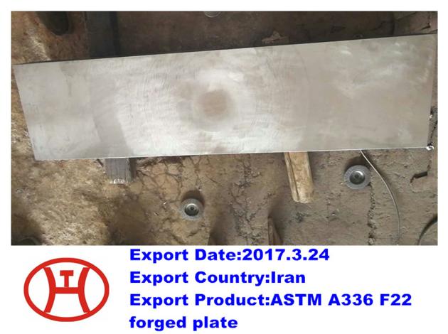 ASTM A336 F22 forged plate