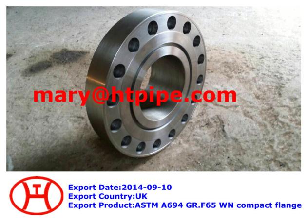 ASTM A694 GR.F65 WN compact flange