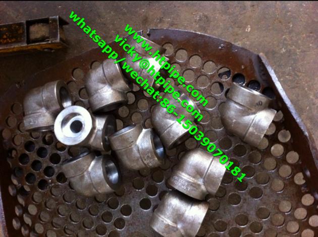 ASTM B564 UNS N02200 N08800 N08031 N08020 socket-welding elbow 45® 90® ASME B16.11